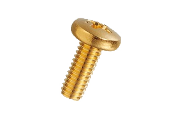 黄銅(+)バインド頭 小ねじ (金メッキ)(BB-0000G)